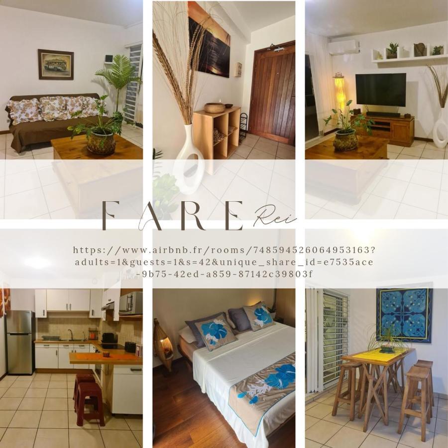 Farerei Appartement Spacieux, Equipe Et Confortable Фааа Экстерьер фото